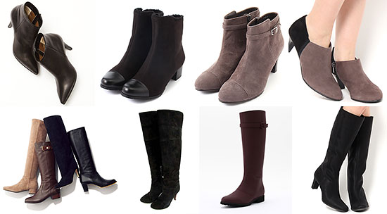 銀座かねまつ ブーツ