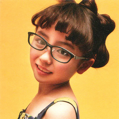 Face Fonts. CHILD女の子メガネ