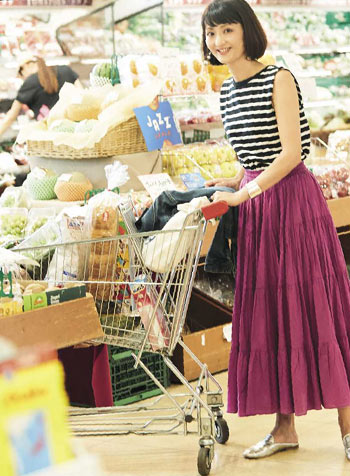 40代ボーダーコーデ