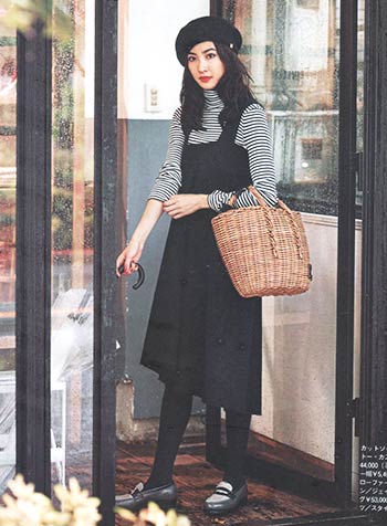 30代ボーダーコーデ06