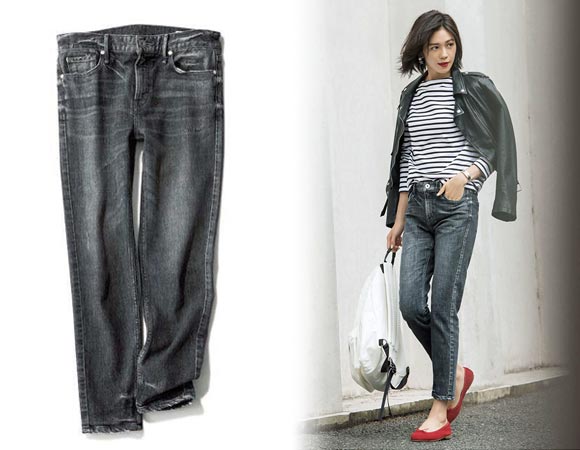 大人ブラックデニム3