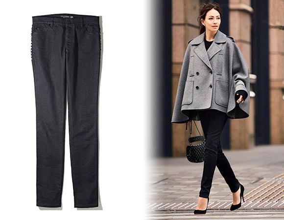 大人ブラックデニム5