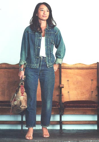 小柄女性コーディネート