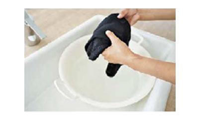 ニットの手洗い2