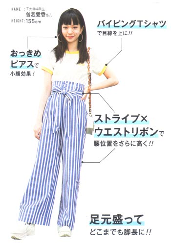 小柄20代ファッション３