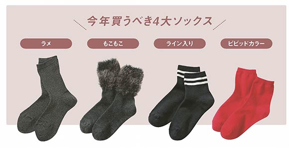2026年流行ソックス