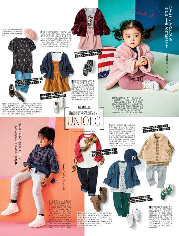 ユニクロ子供服