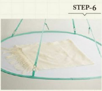 ストール 干し方