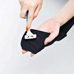 タイツ 毛玉取り