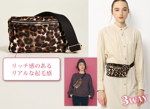 メゾン ボワネ ウエストバッグ 