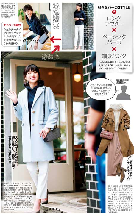 パーカ デートコーデ