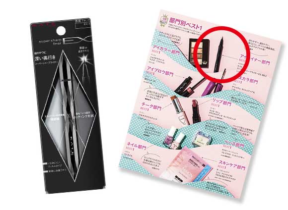 ケイト スーパーシャープライナー EX BR-2