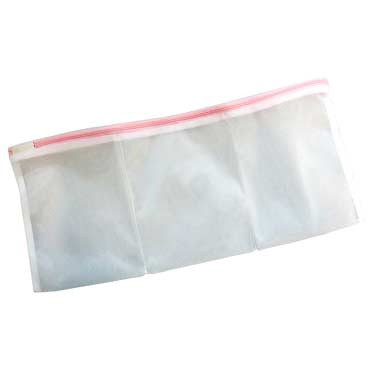 洗濯ネット角型 仕切りタイプ 3ポケット