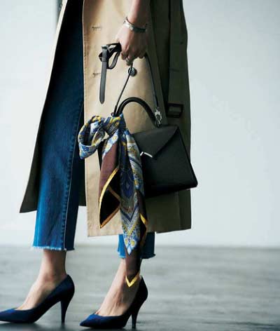 スカーフコーデ3