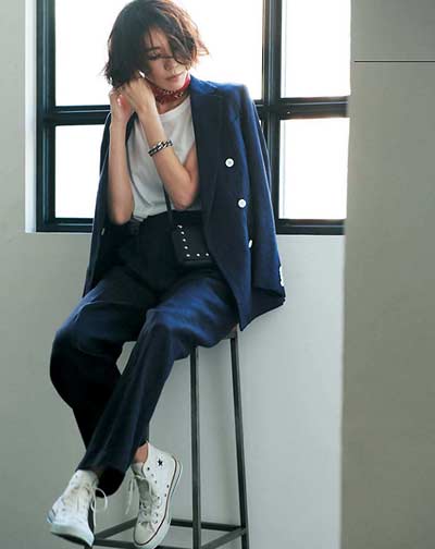 スカーフコーデ4