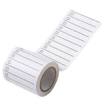 ロール付箋メモ TO DOリスト