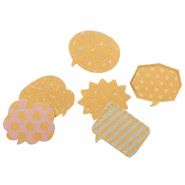 フレークシール 30P ふきだし 