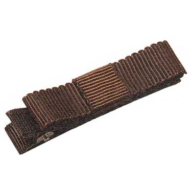 跡がつきにくいリボンクリップ