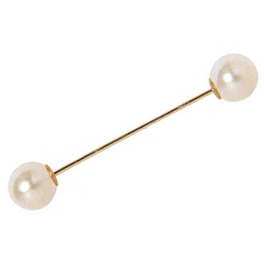 ヘアーバトン パール風