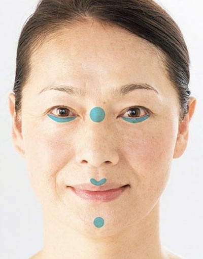 50代 ハイライトの付け方