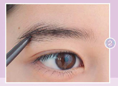高校生 眉メイク2