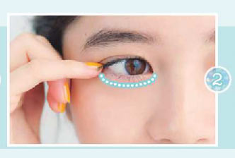 高校生 休日アイメイク2