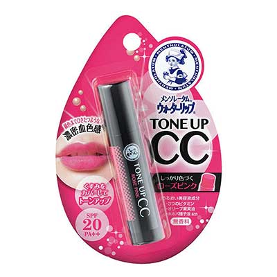 メンソレータム ウォーターリップ トーンアップCC ローズピンク