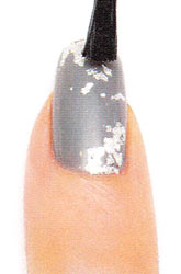 ネイル ホロのつけ方4