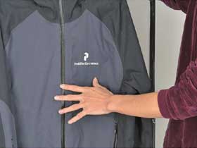 マウテンパーカー洗濯1