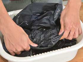 マウテンパーカー洗濯5