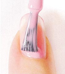 はげにくいネイルの塗り方2