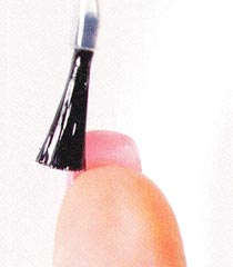 はげにくいネイルの塗り方4