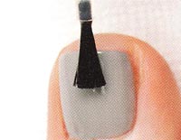 ペディキュア 塗り方7