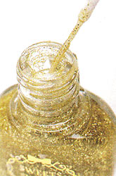 ネイル ラメラインの作り方