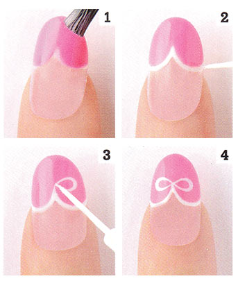 リボン セルフネイル