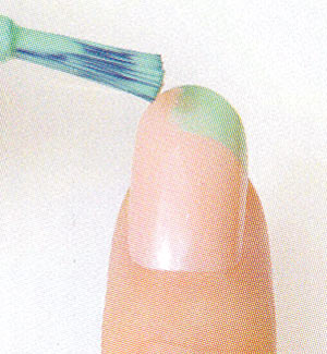 ネイル フレンチ セルフ2