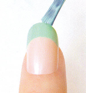 ネイル フレンチ セルフ3