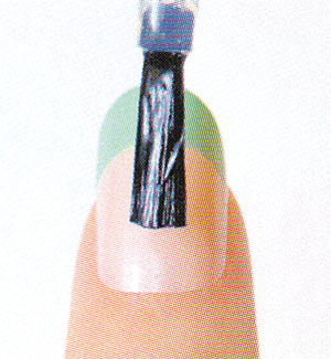 ネイル フレンチ セルフ4