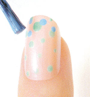 ネイル マーブル セルフ2