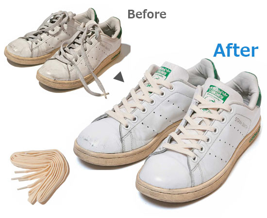 レザースニーカー 洗濯