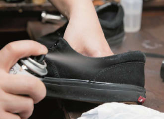 スエードスニーカー 手入れ2