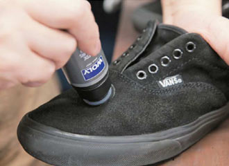 スエードスニーカー 手入れ4