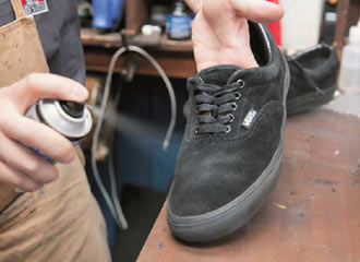 スエードスニーカー 手入れ6