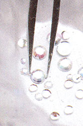 ネイル ストーンのつけ方2