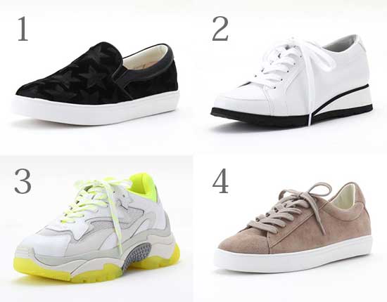 銀座かねまつ スニーカー