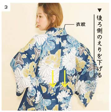 浴衣 着付け3