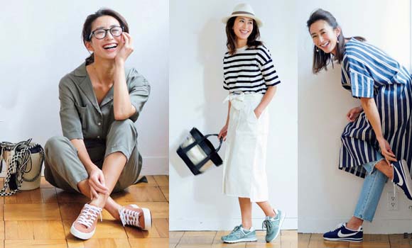 ママ スニーカーコーデ2