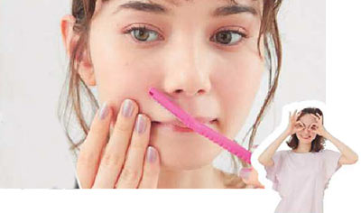 顔のうぶ毛 剃り方