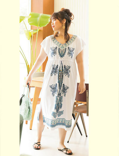 ぽっちゃり 水着コーデ3