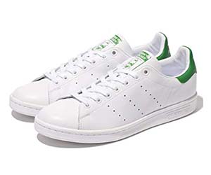 白レザースニーカー